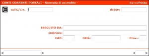 Bollettino Postale Marcato