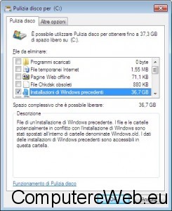 rimozione cartella