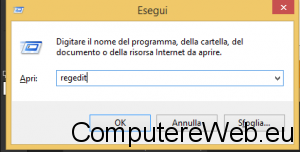 Come accedere al registro di sistema