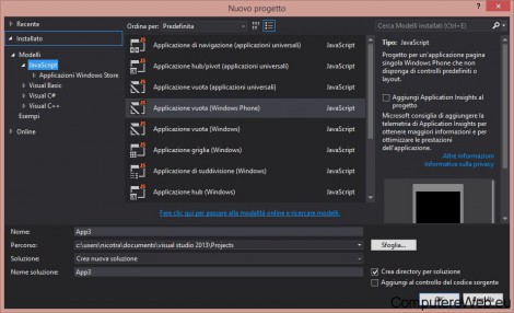 visual-studio-2013-prima-app