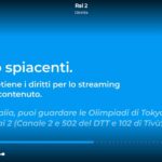 Diritti Olimpiadi di Tokyo: nessuna diretta su Rai Play
