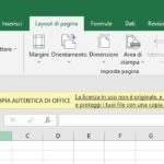 Excel (L45): aggiungere il numero di pagina