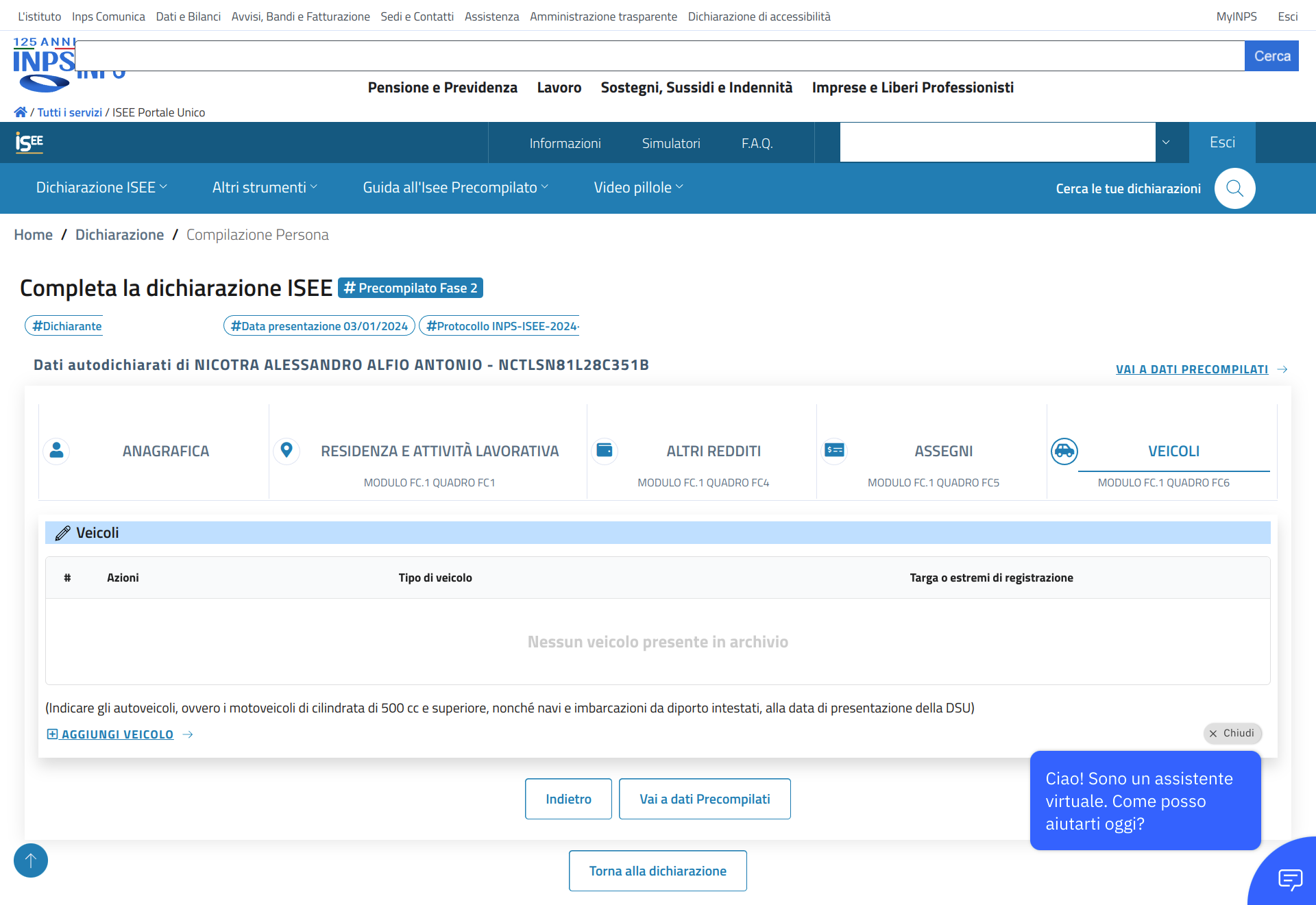 Richiedere online ISEE 2024 (Guida Illustrata) Computer